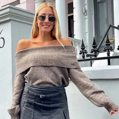 Off The Shoulder Sweater