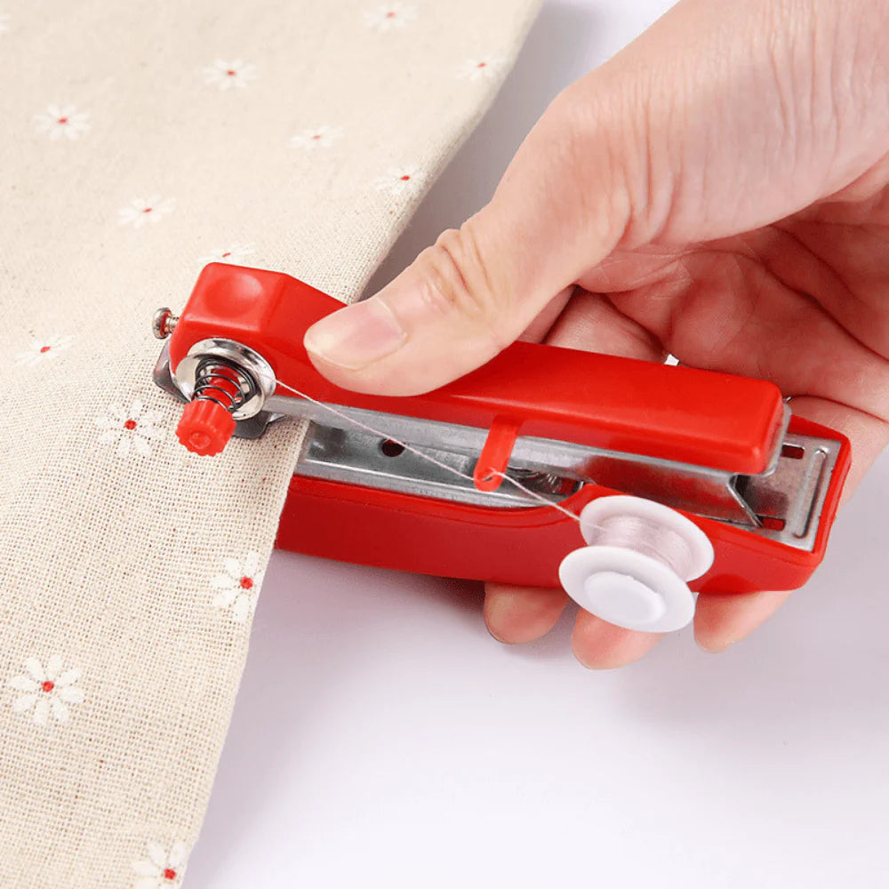 Mini Hand Sewing Machine &  DIY Kit Bundle